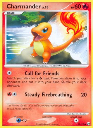 Charmander (59/99) [Platinum: Arceus] Reverse Holofoil