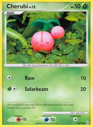 Cherubi (60/99) [Platinum: Arceus] Reverse Holofoil