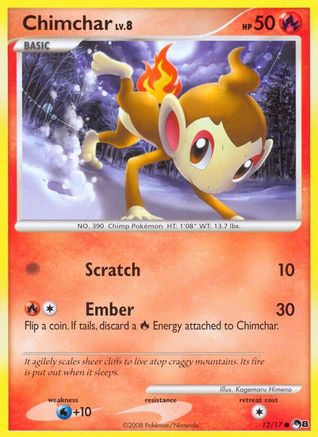 Chimchar (12/17) [POP Series 8] Holofoil