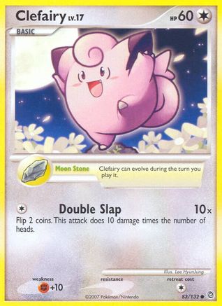 Clefairy (83/132) [Diamond & Pearl: Secret Wonders] Reverse Holofoil