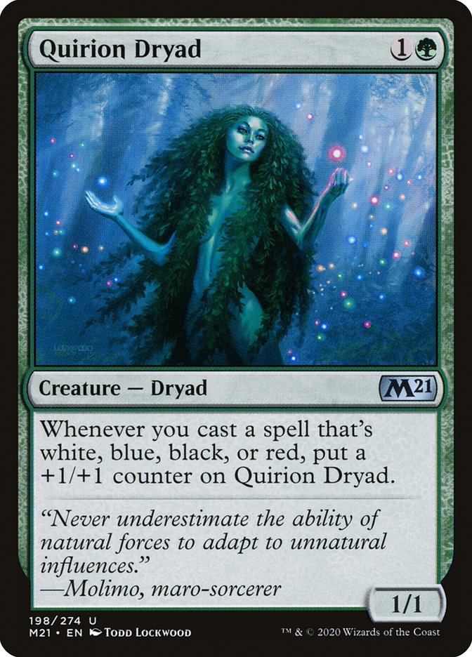 Quirion Dryad [Core Set 2021] Foil