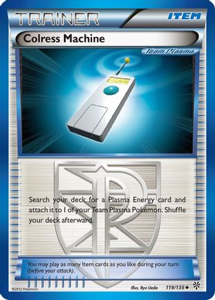 Colress Machine (119/135) [Black & White: Plasma Storm] Reverse Holofoil