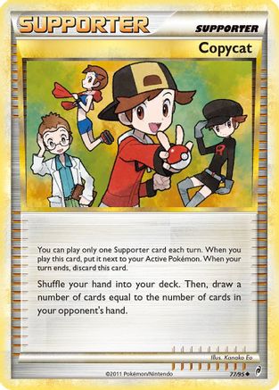 Copycat (77/95) [HeartGold & SoulSilver: Call of Legends] Reverse Holofoil