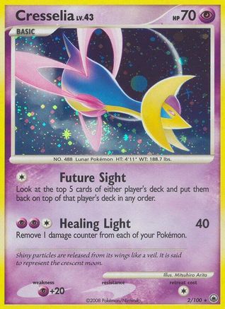 Cresselia (2/100) [Diamond & Pearl: Majestic Dawn] Reverse Holofoil