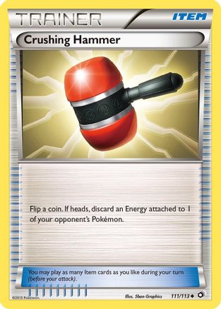Crushing Hammer (111/113) [Black & White: Legendary Treasures] Reverse Holofoil