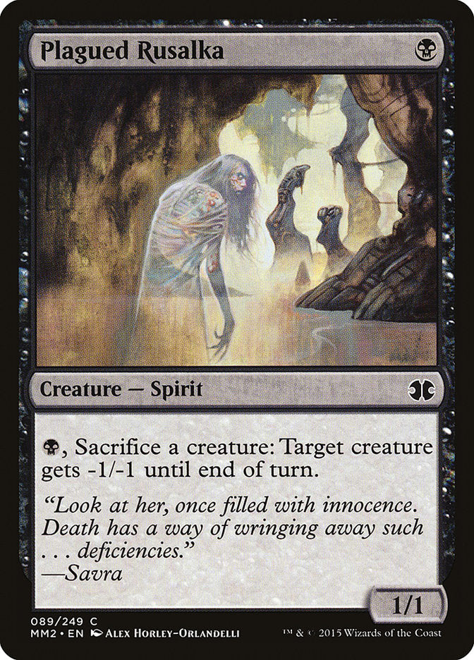 Plagued Rusalka [Modern Masters 2015] Foil