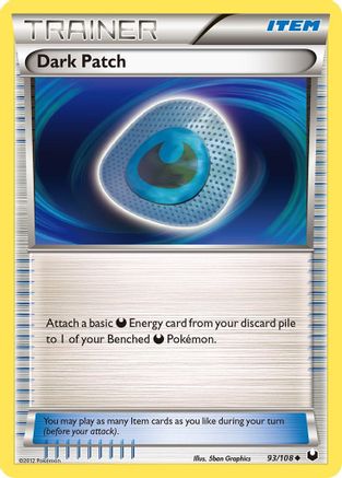 Dark Patch (93/108) [Black & White: Dark Explorers] Reverse Holofoil