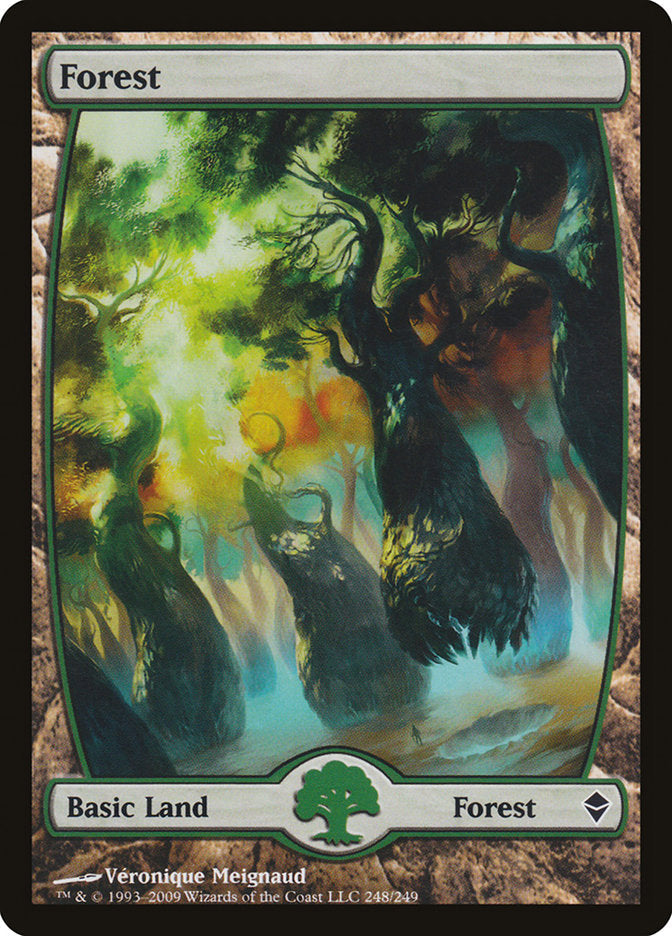 Forest (248) [Zendikar] Foil
