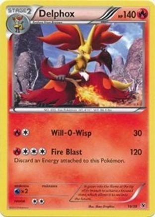 Delphox (10/39) [XY: Kalos Starter Set] Holofoil