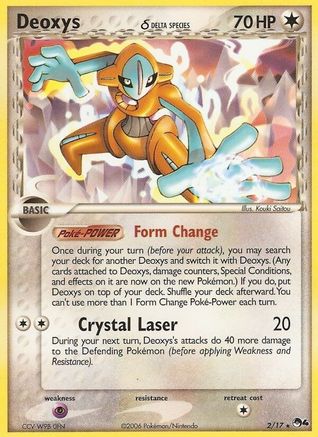 Deoxys (2/17) (Delta Species) [POP Series 4] Holofoil