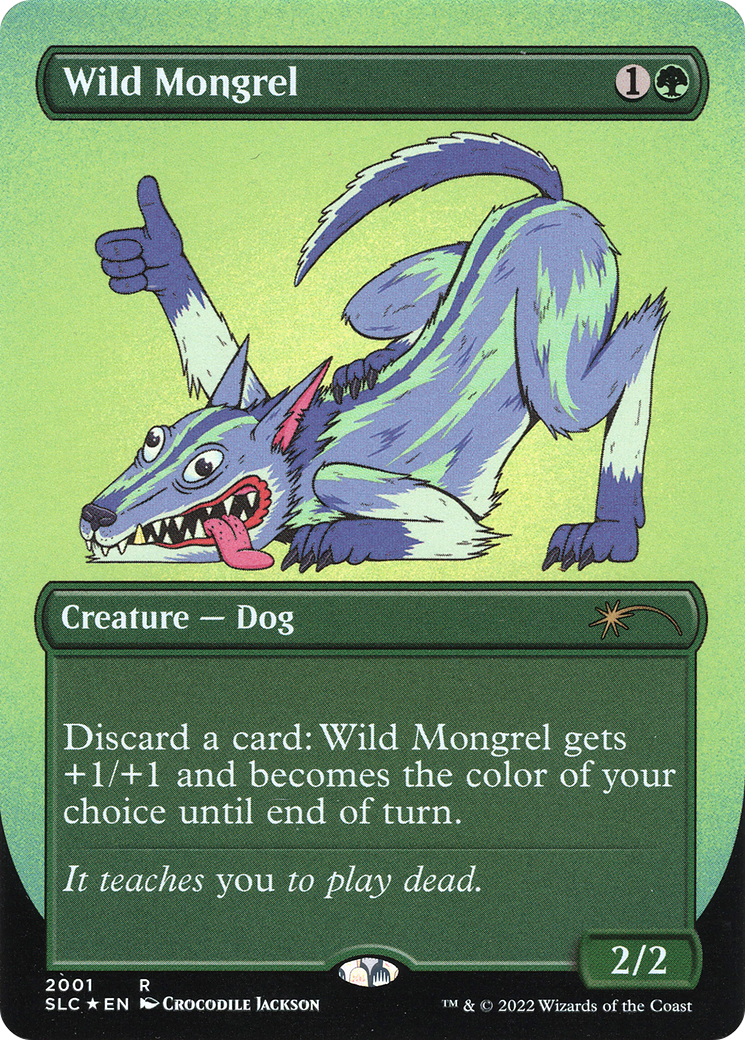 Wild Mongrel  [Secret Lair Countdown Kit] (Borderless)