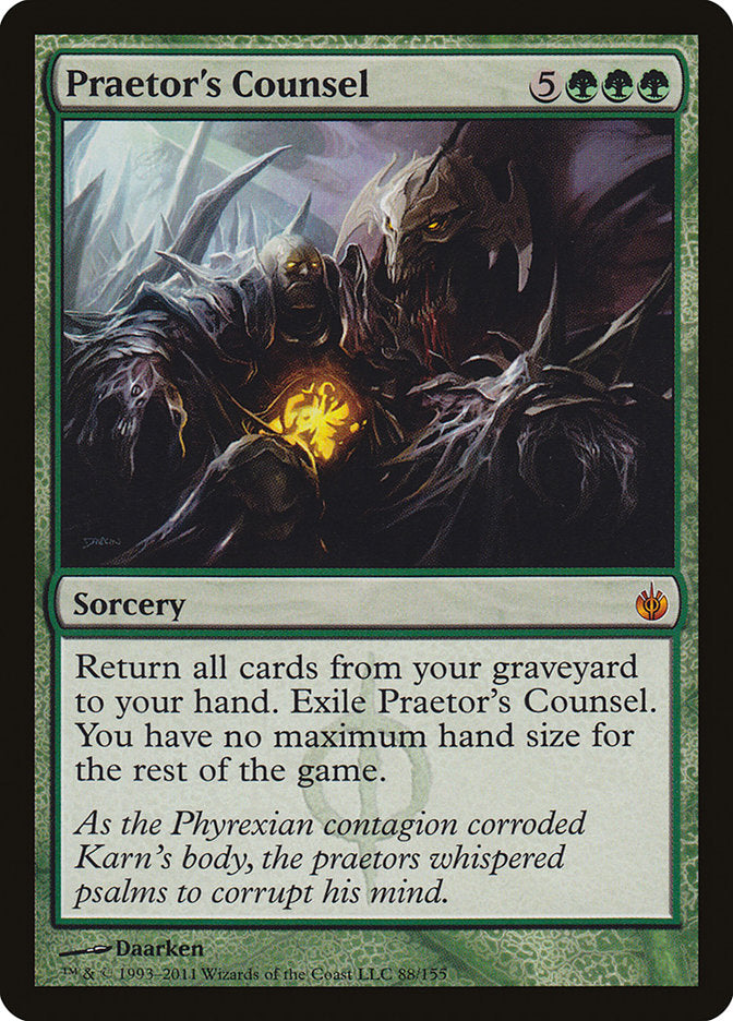 Praetor's Counsel [Mirrodin Besieged] Foil