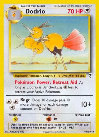 Dodrio (41/110) [Legendary Collection] Reverse Holofoil