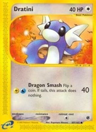 Dratini (107/165) [Expedition: Base Set] Reverse Holofoil