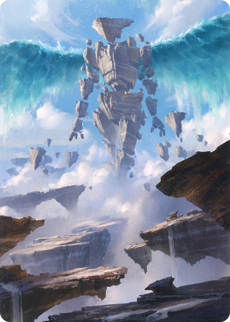 Celestial Colonnade // Celestial Colonnade  [Zendikar Rising Art Series] (Borderless)