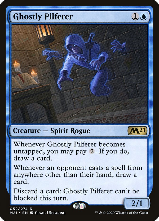 Ghostly Pilferer [Core Set 2021] Foil