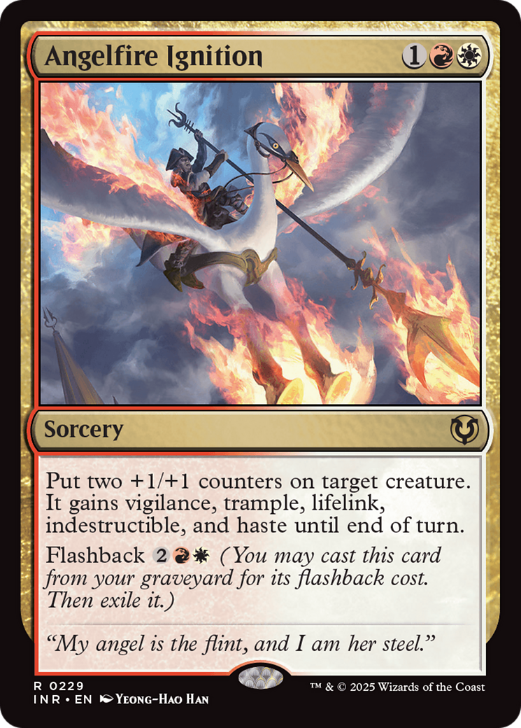 Angelfire Ignition [Innistrad Remastered] Foil