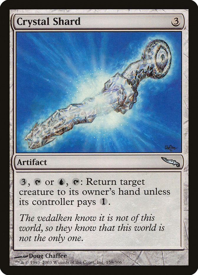 Crystal Shard [Mirrodin] Foil