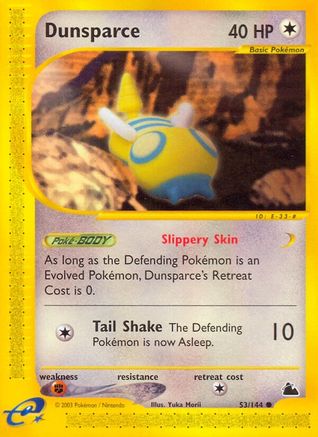 Dunsparce (53/144) [Skyridge] Reverse Holofoil