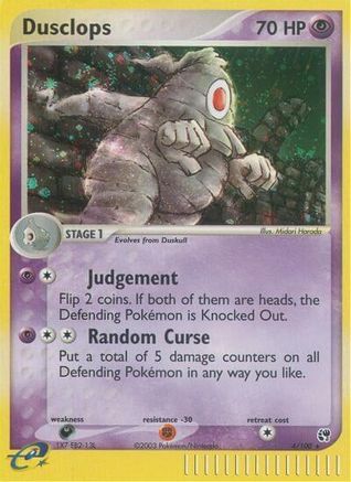 Dusclops (4/100) [EX: Sandstorm] Reverse Holofoil
