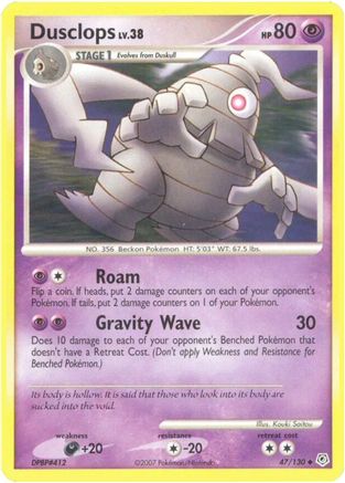 Dusclops (47/130) [Diamond & Pearl: Base Set] Reverse Holofoil