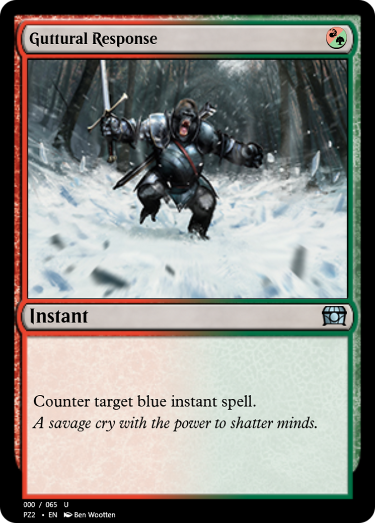 Guttural Response  [Treasure Chest]