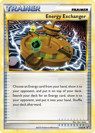 Energy Exchanger (73/90) [HeartGold & SoulSilver: Undaunted] Reverse Holofoil