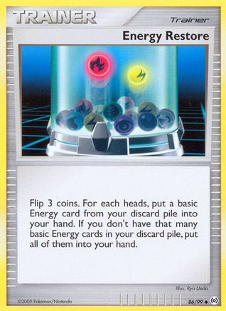 Energy Restore (86/99) [Platinum: Arceus] Reverse Holofoil
