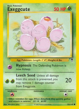 Exeggcute (75/110) [Legendary Collection] Reverse Holofoil