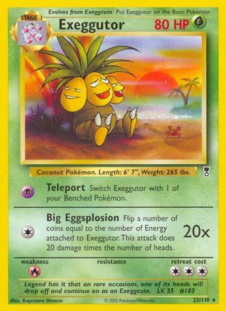 Exeggutor (23/110) [Legendary Collection] Reverse Holofoil
