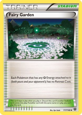 Fairy Garden (117/146) [XY: Base Set] Reverse Holofoil
