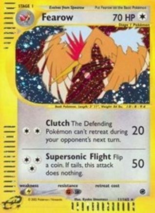 Fearow (11/165) [Expedition: Base Set] Holofoil