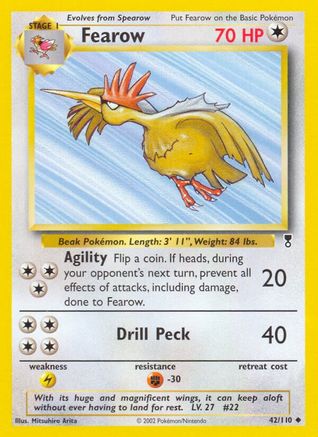 Fearow (42/110) [Legendary Collection] Reverse Holofoil