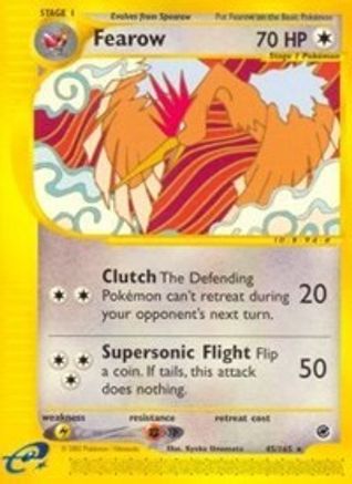 Fearow (45/165) [Expedition: Base Set] Reverse Holofoil