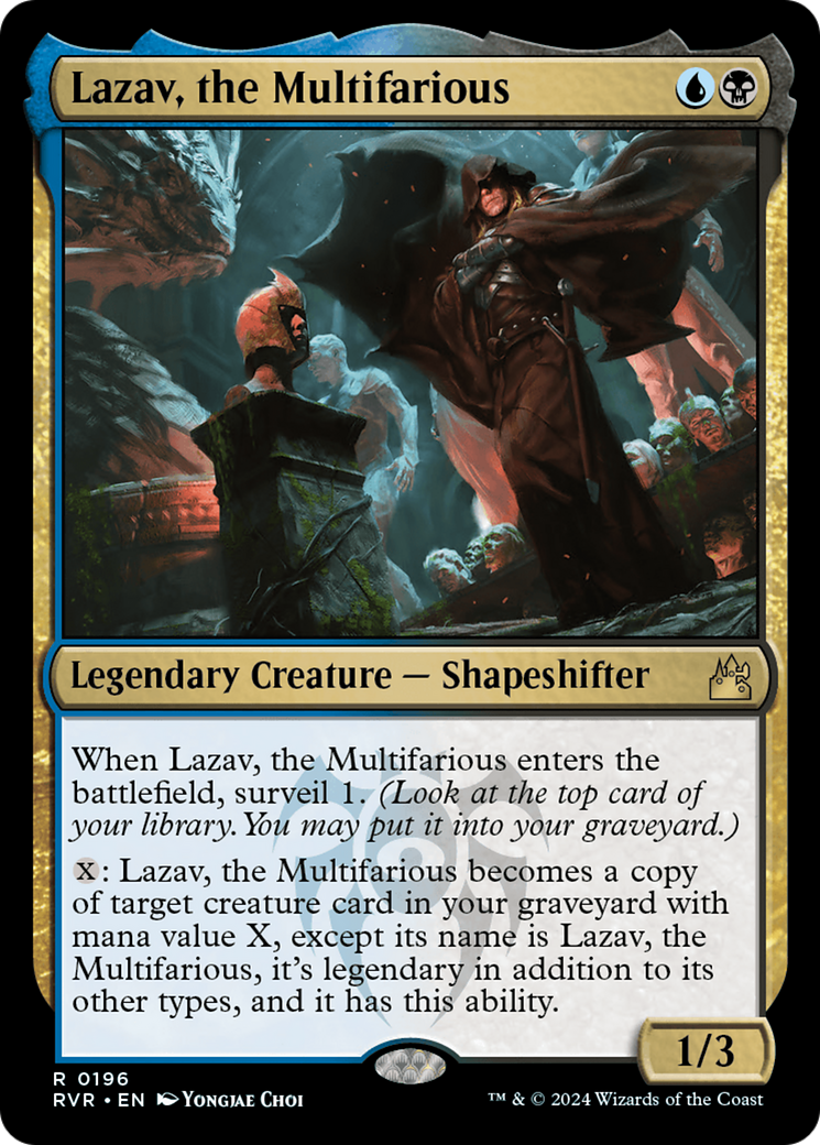 Lazav, the Multifarious [Ravnica Remastered] Foil