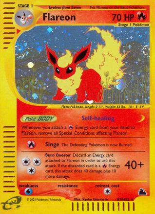 Flareon (H7/H32) [Skyridge] Reverse Holofoil