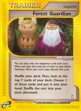 Forest Guardian (123/147) [Aquapolis] Reverse Holofoil