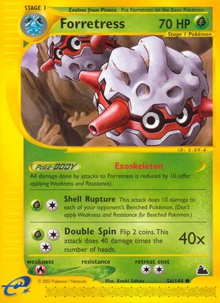 Forretress (56/144) [Skyridge] Reverse Holofoil