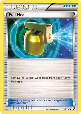 Full Heal (95/114) [Black & White: Base Set] Reverse Holofoil