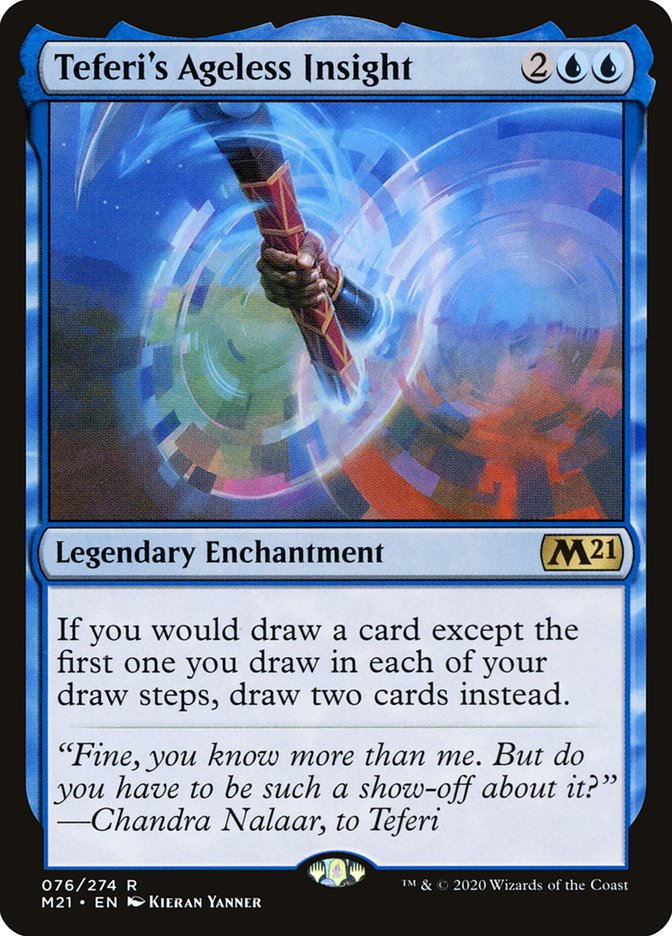 Teferi's Ageless Insight [Core Set 2021] Foil