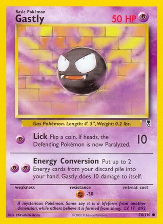 Gastly (76/110) [Legendary Collection] Reverse Holofoil