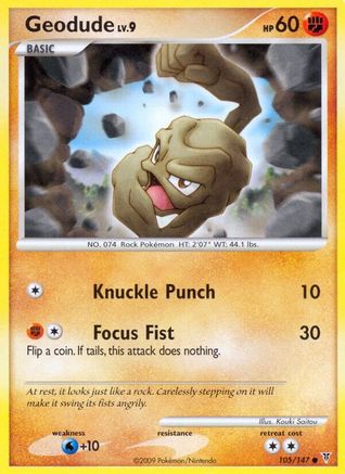 Geodude (105/147) [Platinum: Supreme Victors] Reverse Holofoil
