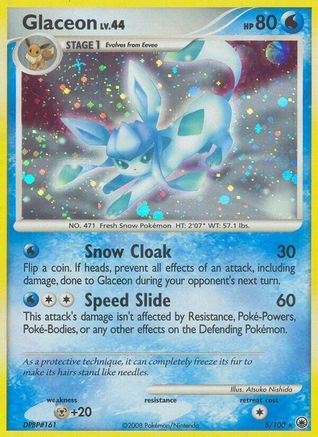 Glaceon (5/100) [Diamond & Pearl: Majestic Dawn] Reverse Holofoil