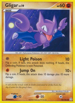 Gligar (94/146) [Diamond & Pearl: Legends Awakened] Reverse Holofoil