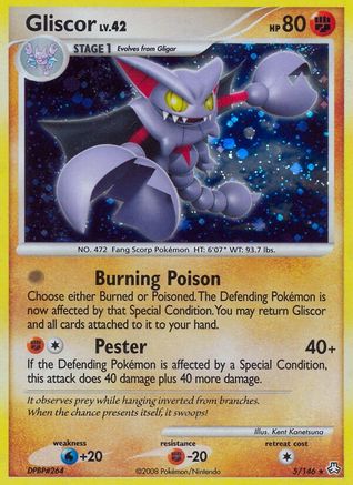 Gliscor (5/146) [Diamond & Pearl: Legends Awakened] Reverse Holofoil
