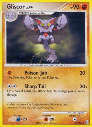 Gliscor (55/146) [Diamond & Pearl: Legends Awakened] Reverse Holofoil