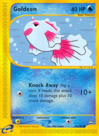 Goldeen (78/147) [Aquapolis] Reverse Holofoil