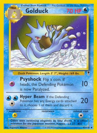 Golduck (43/110) [Legendary Collection] Reverse Holofoil