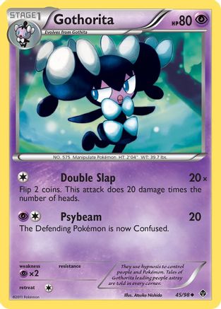 Gothorita (45/98) [Black & White: Emerging Powers] Reverse Holofoil