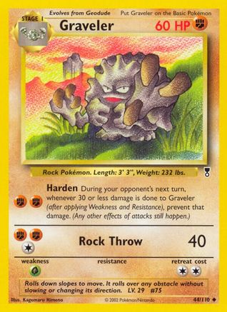 Graveler (44/110) [Legendary Collection] Reverse Holofoil